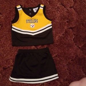 Steelers Cheer outfit 18 months
